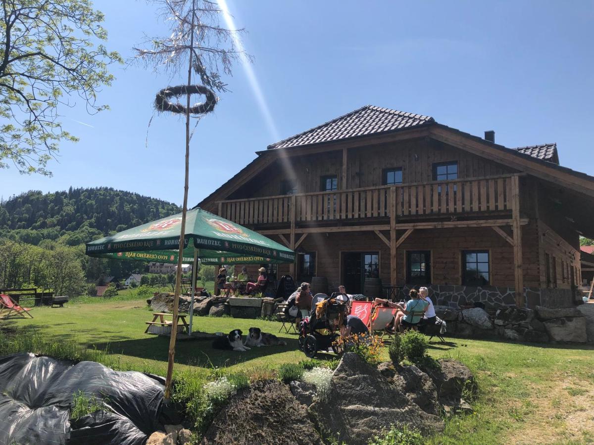 Penzion Farma Zleby Ceske Zleby ภายนอก รูปภาพ